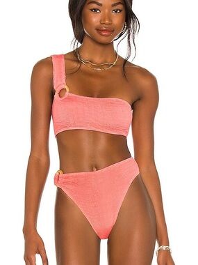 Cleonie Sand Bikini in Coral